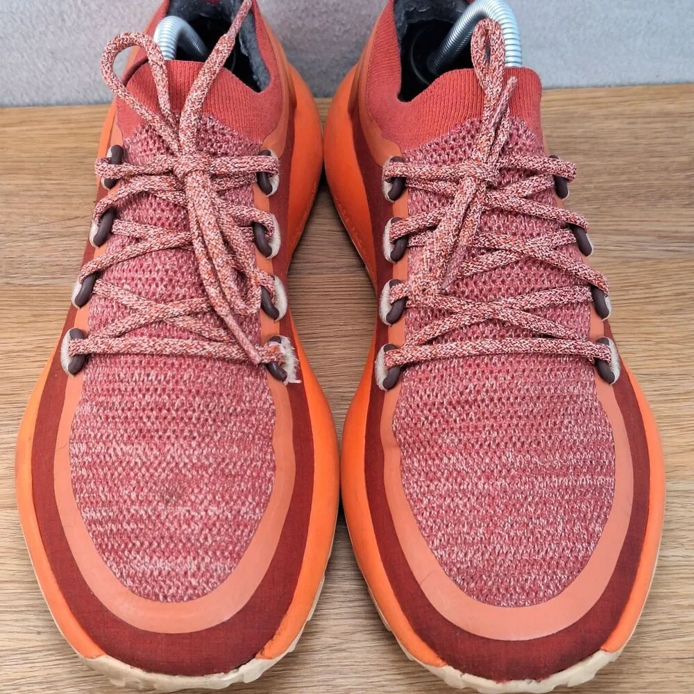 Allbirds SWT Men's 10 Trail Runner Sneakers Red Orange Lace-Up Sustainable